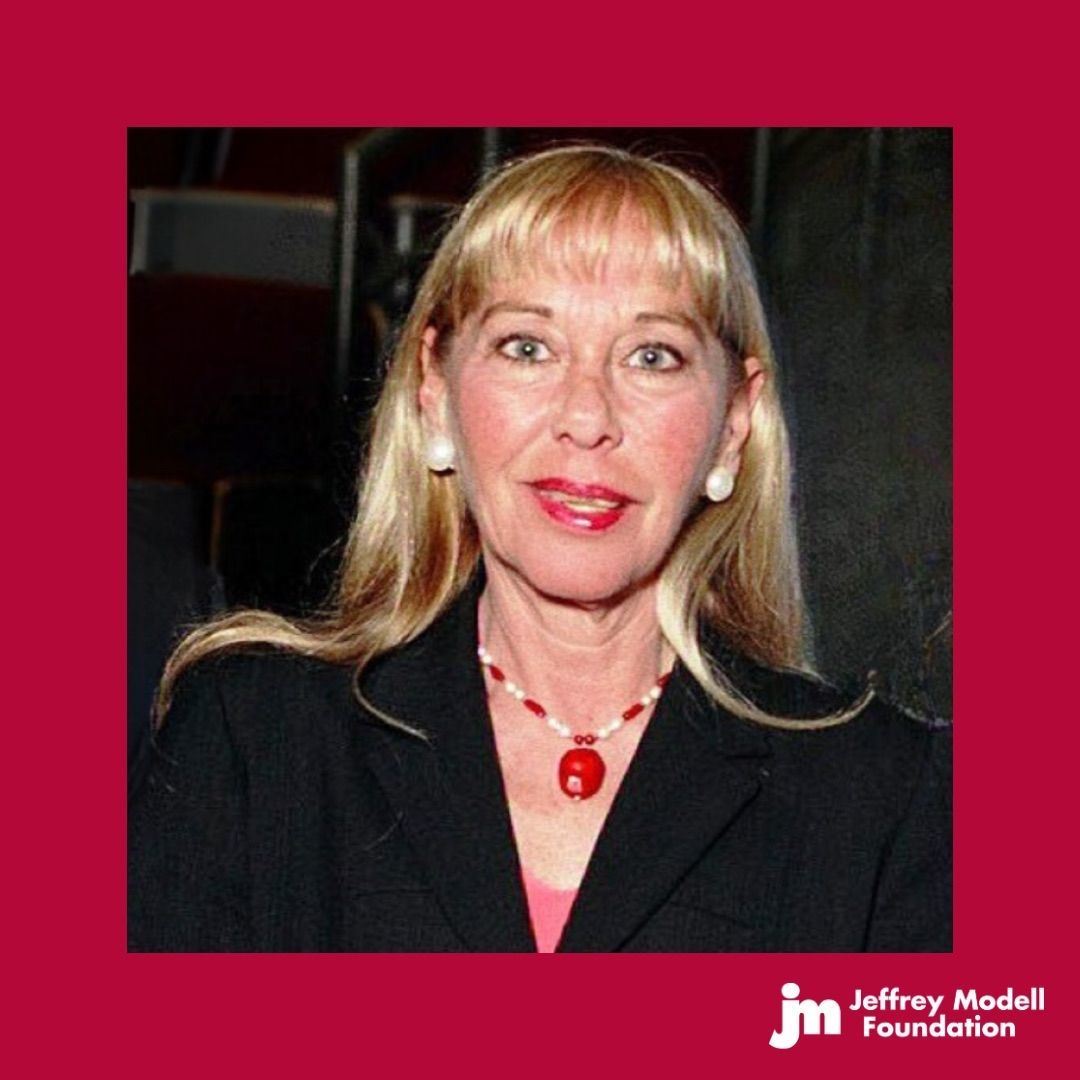 Photo of the late Vicki Modell of the Jeffrey Modell Foundation